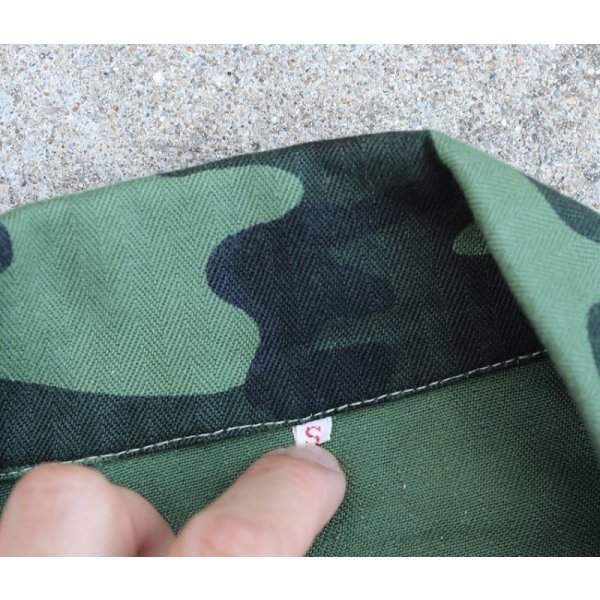 画像4: イラク軍? ヨルダン軍? M64風短ジャケット リーフ迷彩SMALL