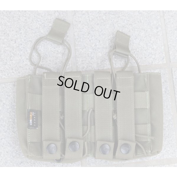 画像2: Tasmanian Tiger製ダブルHK417マガジンポーチOD