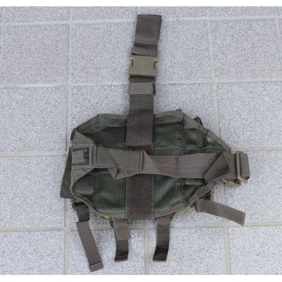 画像2: メーカー不明 レッグマガジンポーチ ドイツ連邦軍(ドイツ軍)フレクター迷彩 新品