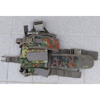 画像3: メーカー不明 レッグマガジンポーチ ドイツ連邦軍(ドイツ軍)フレクター迷彩 新品