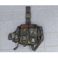 メーカー不明 レッグマガジンポーチ ドイツ連邦軍(ドイツ軍)フレクター迷彩 新品