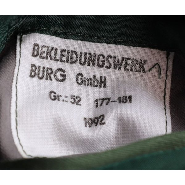 画像6: BGS(ドイツ連邦国境警備隊)制服ジャケット サイズ52徽章付き