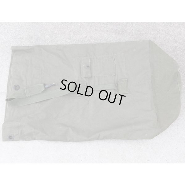 画像1: 米軍ベトナム戦争コットン製ダッフルバッグ中期型ステンシル入り