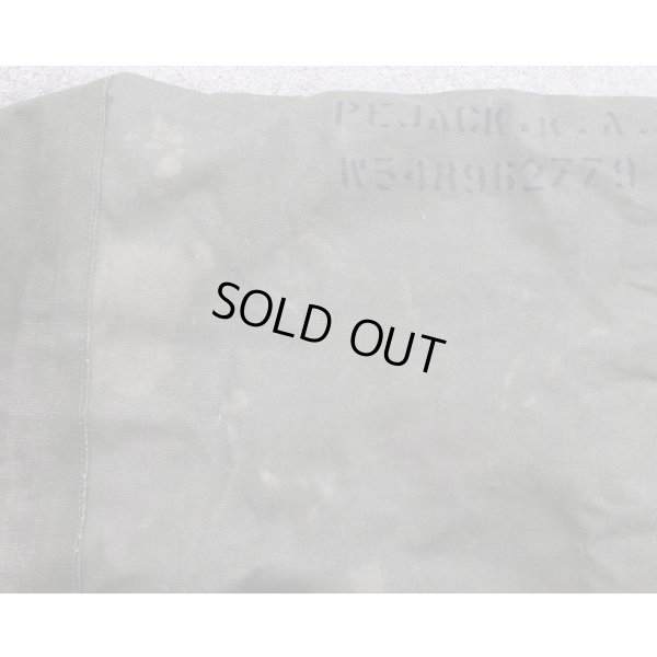 画像5: 米軍ベトナム戦争コットン製ダッフルバッグ中期型ステンシル入り