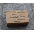 第二次世界大戦 米軍 箱入りファーストエイドドレッシング(包帯)新品