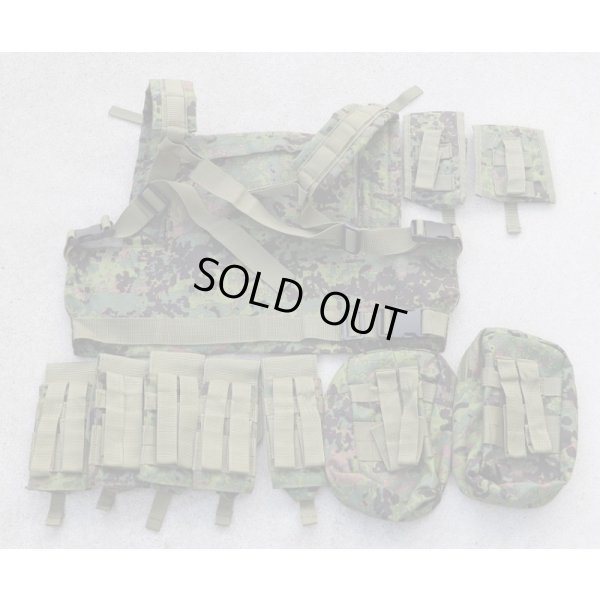画像2: フィリピン軍 陸軍チェストリグ PHILARPAT迷彩ポーチ9個付 新品