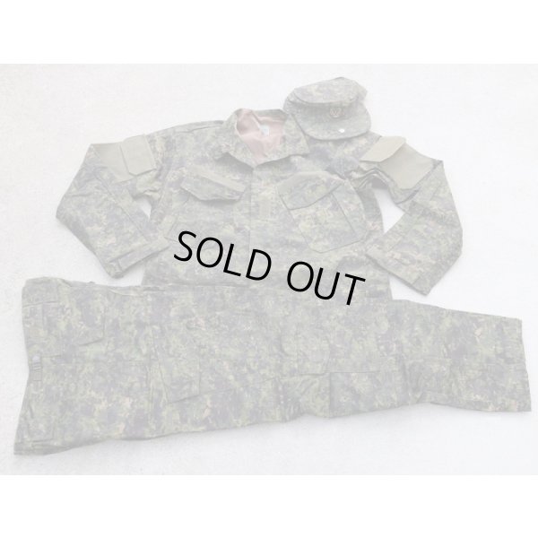 画像1: フィリピン軍 陸軍PHILARPAT迷彩 上下帽子セットMEDIUM-REGULAR新品