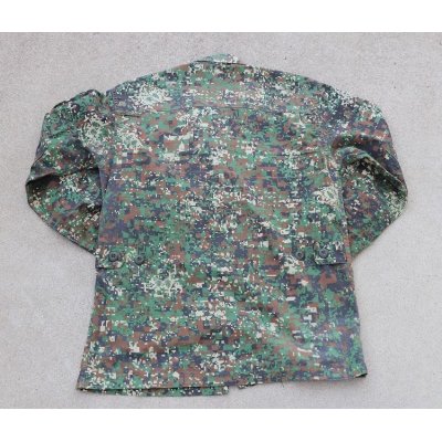 画像2: フィリピン軍 海軍海兵隊 戦闘服ジャケットPHILMARPAT迷彩ジャケット徽章付