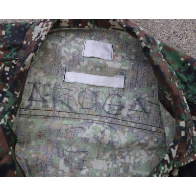 画像4: フィリピン軍 海軍海兵隊 戦闘服ジャケットPHILMARPAT迷彩ジャケット徽章付