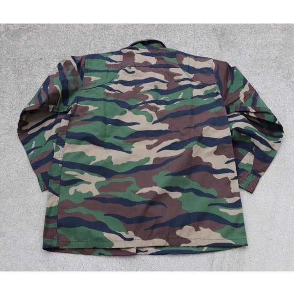 画像3: マレーシア軍 戦闘服上下セットM94ウッドランドストライプ迷彩