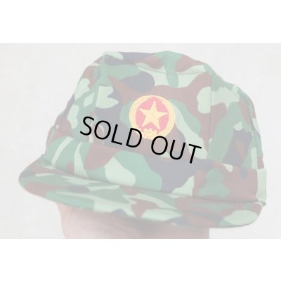 画像8: ベトナム軍 陸軍K17迷彩上下帽子セット5B新品