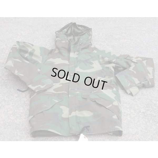 画像1: 米軍ECWCS Gen1中期型ゴアテックスパーカー ウッドランド迷彩SMALL-REGULAR