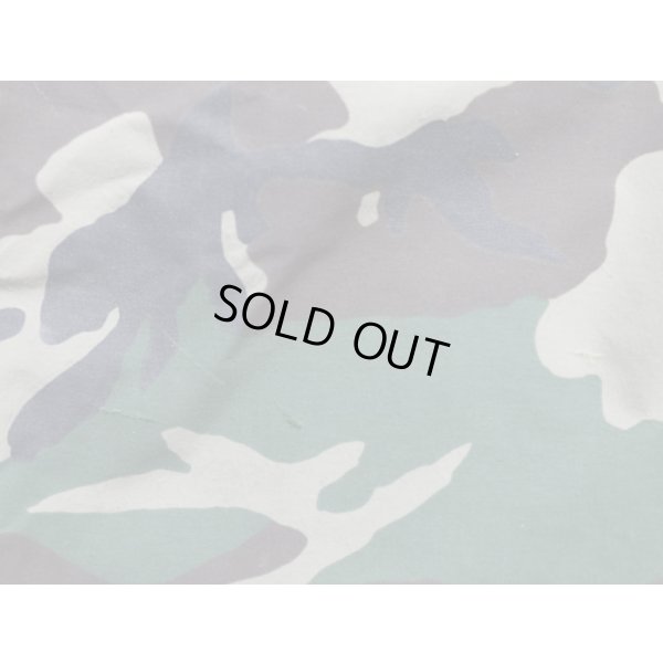 画像4: 米軍ECWCS Gen1初期型ゴアテックスパーカー ウッドランド迷彩ネームテープ付SMALL-REGULAR