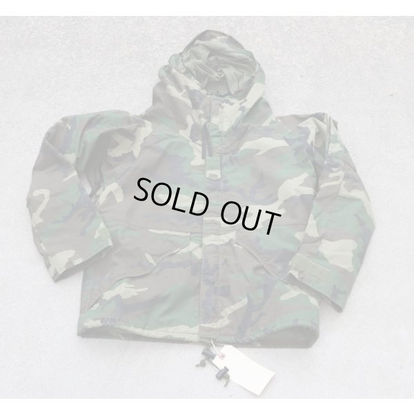 画像1: 米軍ECWCS Gen1初期型ゴアテックスパーカー ウッドランド迷彩SMALL-REGULAR