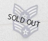 米軍 米空軍フルカラー技術軍曹 階級章カットエッジタイプ2枚セット