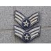 画像2:  米軍 米空軍フルカラー技術軍曹 階級章カットエッジタイプ2枚セット (2)
