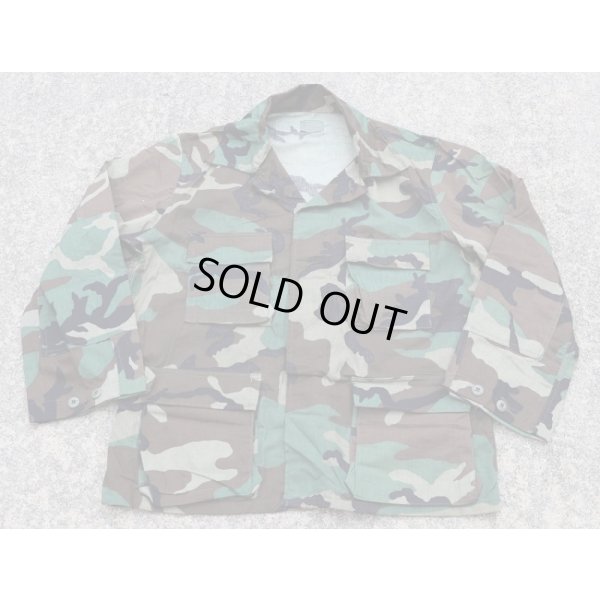 画像1: 米軍ウッドランド迷彩BDUジャケット初期型イレギュラー品LARGE-REGULAR新品