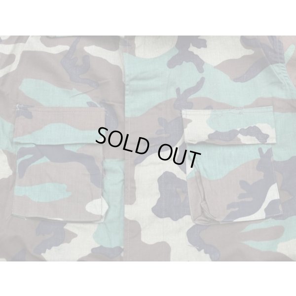画像4: 米軍ウッドランド迷彩BDUジャケット初期型イレギュラー品LARGE-REGULAR新品