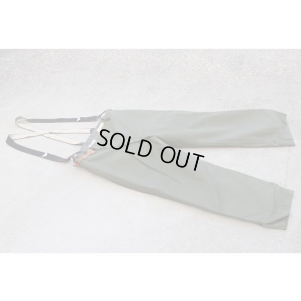 画像1: 米軍ベトナム戦争 消防隊 防火パンツ ライナー付40ｘ31