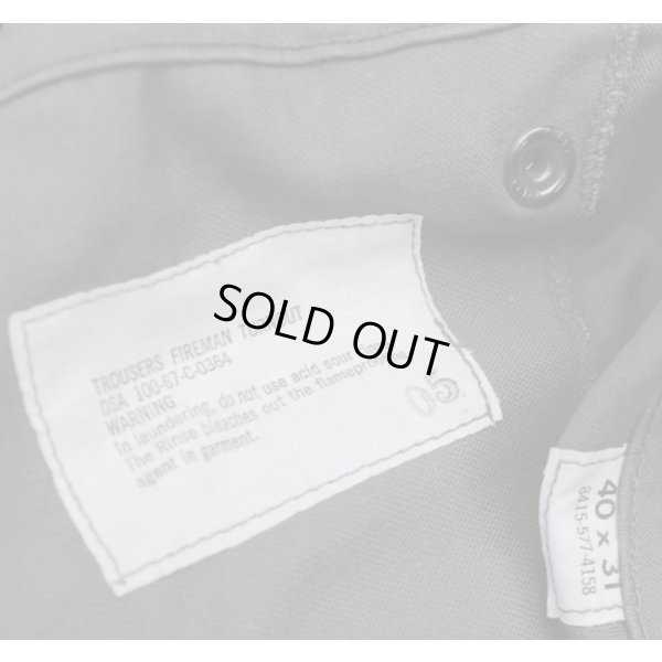 画像5: 米軍ベトナム戦争 消防隊 防火パンツ ライナー付40ｘ31