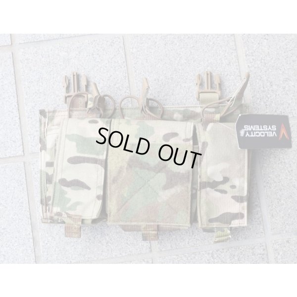 画像1: メイフラワー・ベロシティシステムズSwift Clip3連AKマガジン・GPプラカードMULTICAM迷彩 新品