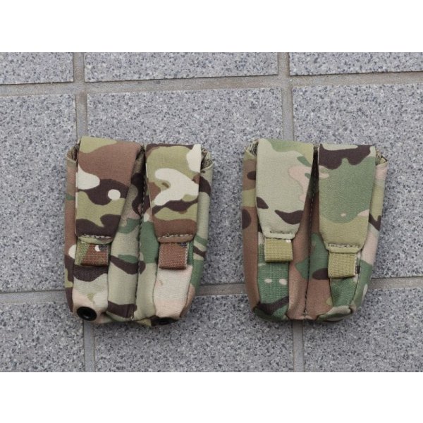 画像1: 1点在庫有◆当店オリジナル品S&S型ダブルピストルマガジンポーチ新品