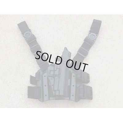 画像1: ブラックホークSERPA LEVEL3レッグホルスター シグP220・P225・P226・P228・P229用 黒 新品
