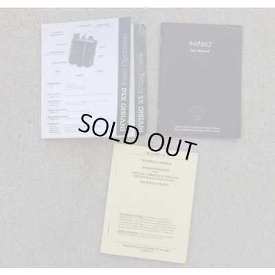 画像6: 米軍INVISO/TEA X50 PTT・X5ヘッドセット