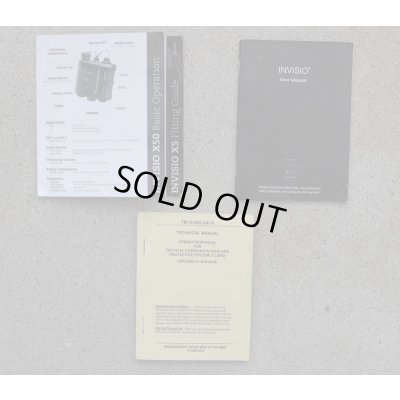 画像7: 米軍INVISO/TEA X50 PTT・X5ヘッドセット