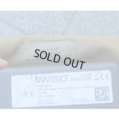 画像6: 米軍INVISO/TEA X50 PTT・X5ヘッドセット