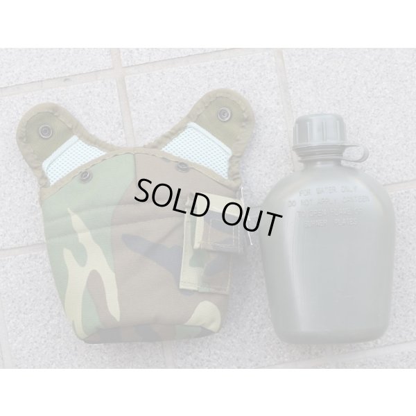 画像4: ロスコLC-2型キャンティーンカバー ウッドランド迷彩 キャンティーン付