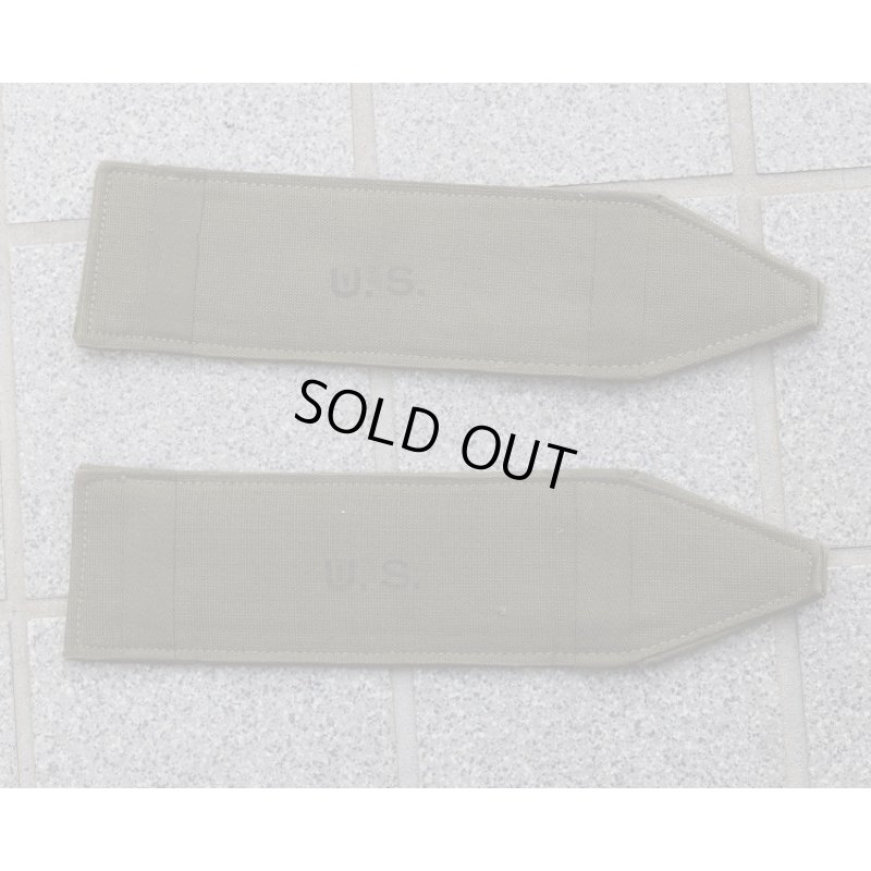 画像1: 第二次世界大戦〜ベトナム戦争 米軍サスペンダー・ショルダーストラップ用ショルダーパッド2枚セット新品