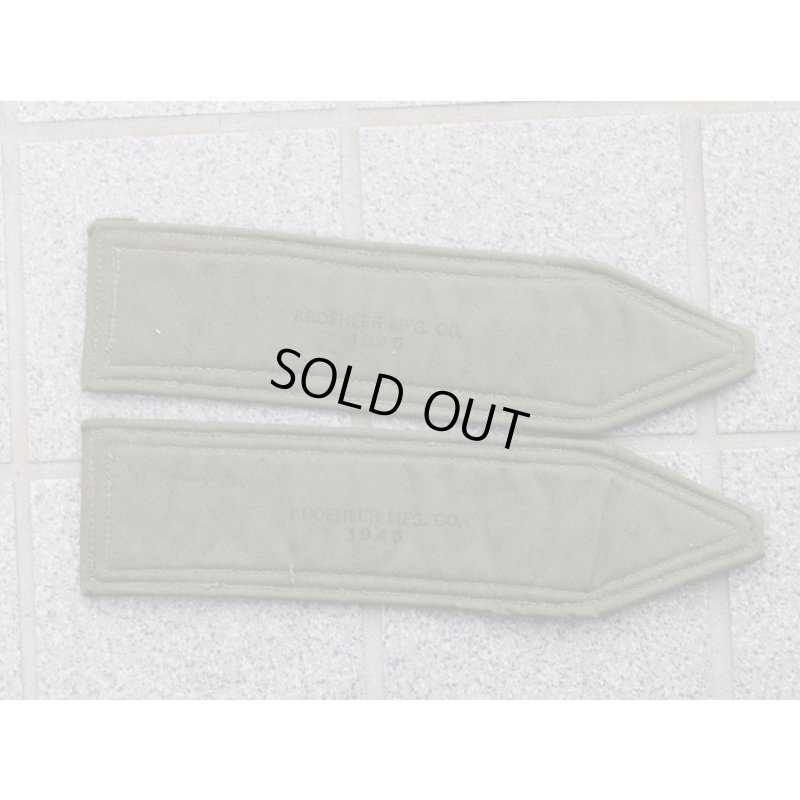 画像2: 第二次世界大戦〜ベトナム戦争 米軍サスペンダー・ショルダーストラップ用ショルダーパッド2枚セット新品