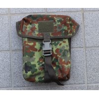 メーカー不明200rd SAW・ユーティリティポーチ ドイツ連邦軍(ドイツ軍)フレクター迷彩 新品