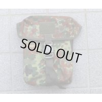 メーカー不明200rd SAW・ユーティリティポーチ ドイツ連邦軍(ドイツ軍)フレクター迷彩 新品