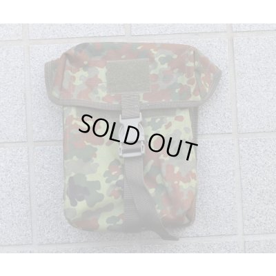 画像1: メーカー不明200rd SAW・ユーティリティポーチ ドイツ連邦軍(ドイツ軍)フレクター迷彩 新品