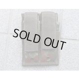 メーカー不明ダブルピストルマガジンポーチ ドイツ連邦軍(ドイツ軍)フレクター迷彩 新品