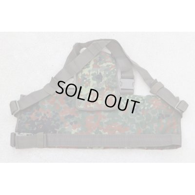画像2: メーカー不明MOLLEチェストリグ ドイツ連邦軍(ドイツ軍)フレクター迷彩 新品