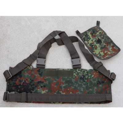 画像5: メーカー不明MOLLEチェストリグ ドイツ連邦軍(ドイツ軍)フレクター迷彩 新品