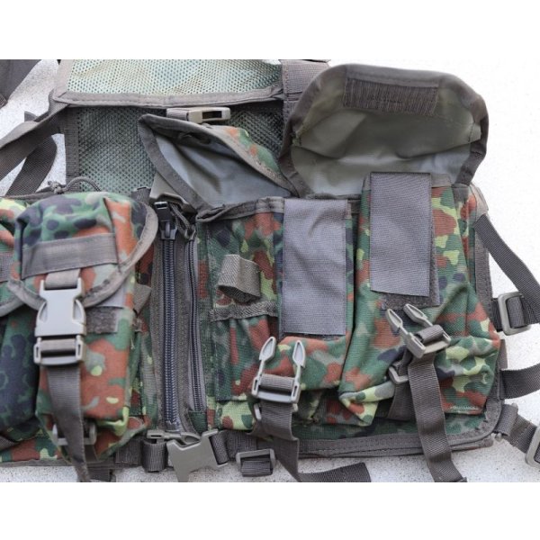 画像5: メーカー不明TTチェストリグmk1型チェストリグ ドイツ連邦軍(ドイツ軍)フレクター迷彩 新品