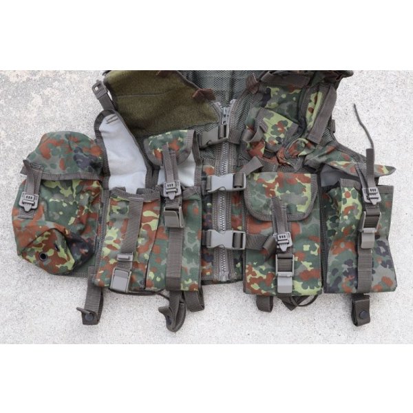 画像5: メーカー不明KHS型アサルトベスト ドイツ連邦軍(ドイツ軍)フレクター迷彩 新品