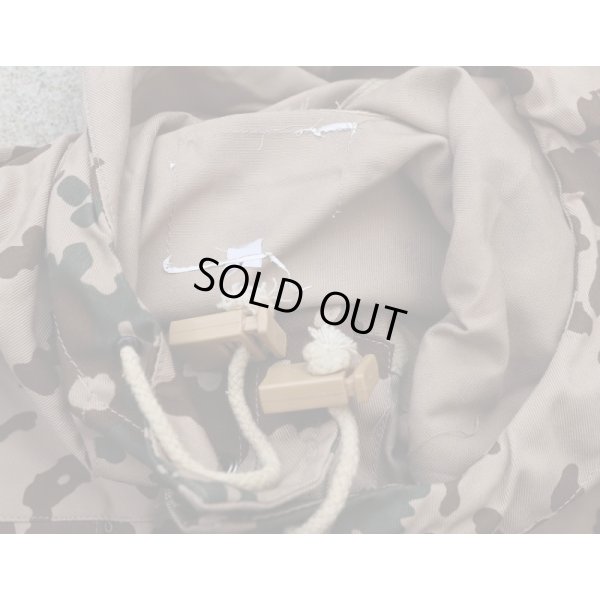 画像4: メーカー不明フィールドパーカー ドイツ連邦軍ヴィステン迷彩(デザートフレクター迷彩)新品