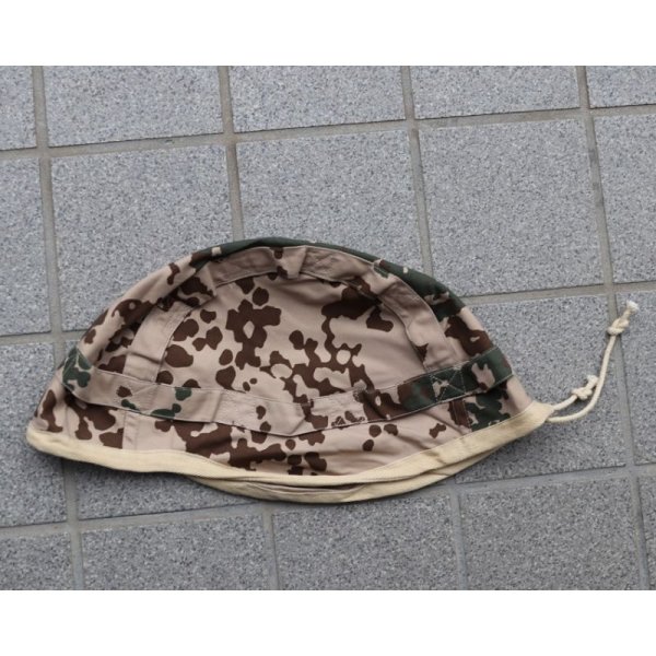 画像2: メーカー不明 ヘルメットカバー ドイツ連邦軍ヴィステン迷彩(デザートフレクター迷彩)新品
