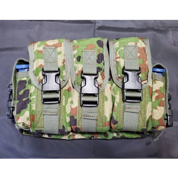 画像1: 受注生産◆当店オリジナル品HSGI風アドミン・トリプルマガジンポーチプラカード新品