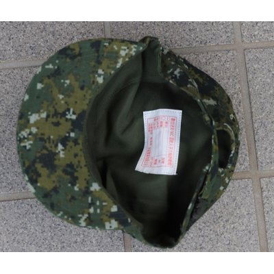 画像2: 中華民国軍(台湾軍)デジタル迷彩キャップ帽章付き新品