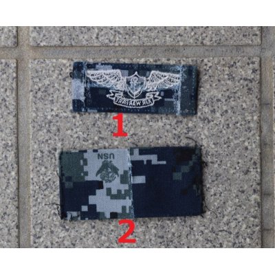 画像2: 米軍 米海軍NWU用スキルパッチ各種