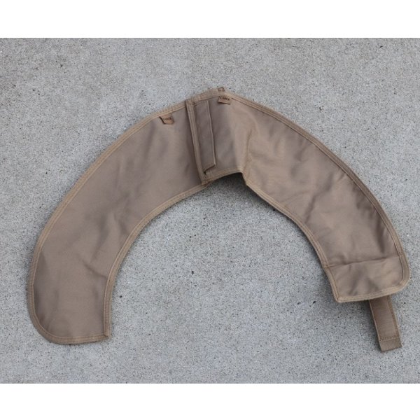 画像1: 英軍放出SOLO製アサルトオスプレイ ボディアーマー用ネックアーマー タン