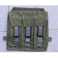 イタリア軍放出Irvingモジュラーベスト用M16マガジンポーチパネルOD