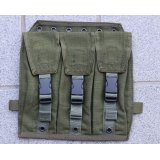 イタリア軍放出Irvingモジュラーベスト用M16マガジンポーチパネルOD