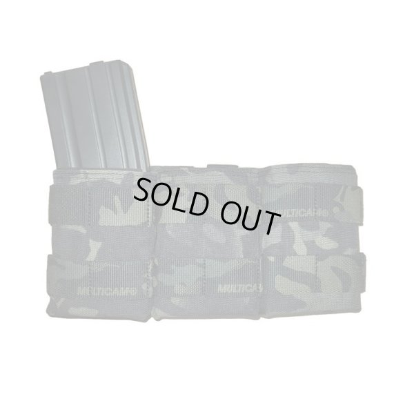 画像4: LMG SMTトリプルオープントップマガジンポーチMULTICAM BLACK迷彩 新品